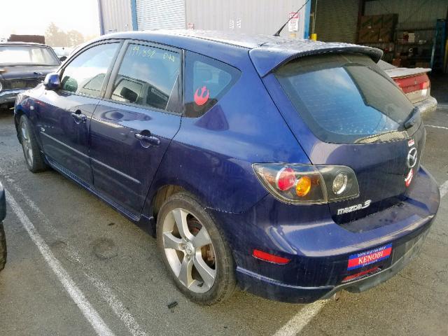 JM1BK144961447502 - 2006 MAZDA 3 HATCHBAC BLUE photo 3