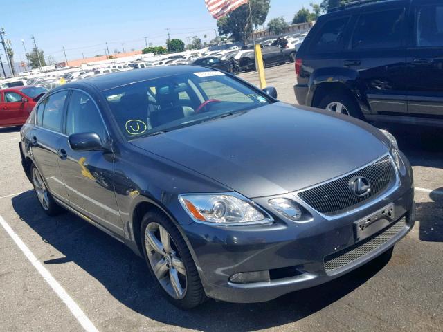 JTHBE96S370022008 - 2007 LEXUS GS 350 GRAY photo 1