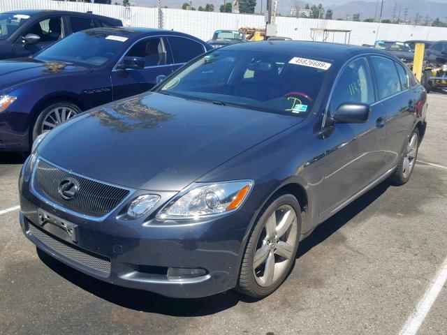 JTHBE96S370022008 - 2007 LEXUS GS 350 GRAY photo 2