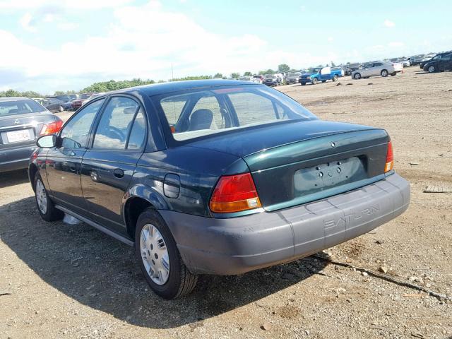 1G8ZH5282WZ185988 - 1998 SATURN SL1 GREEN photo 3