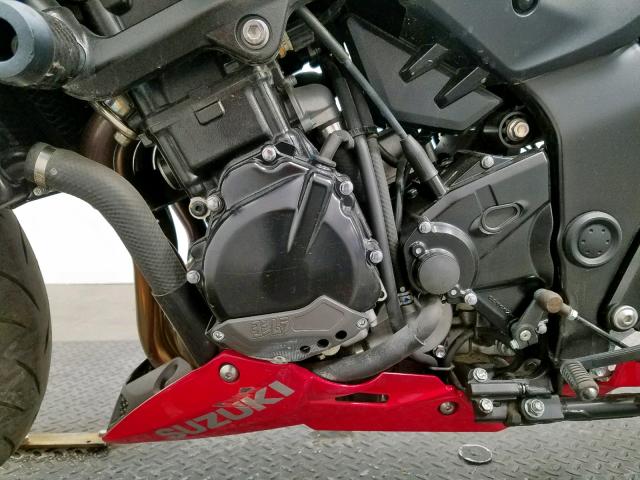 JS1C533D2J2100308 - 2018 SUZUKI GSX-S750 RED photo 6