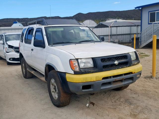 5N1ED28T9YC587714 - 2000 NISSAN XTERRA XE WHITE photo 1