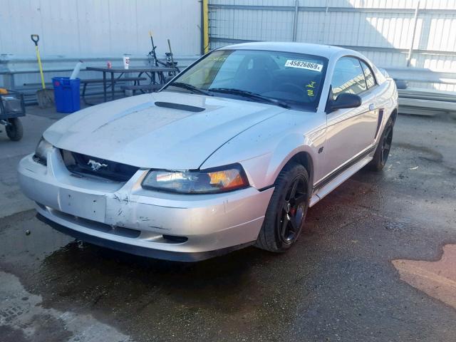 1FAFP42X7XF205674 - 1999 FORD MUSTANG GT SILVER photo 2