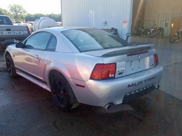 1FAFP42X7XF205674 - 1999 FORD MUSTANG GT SILVER photo 3