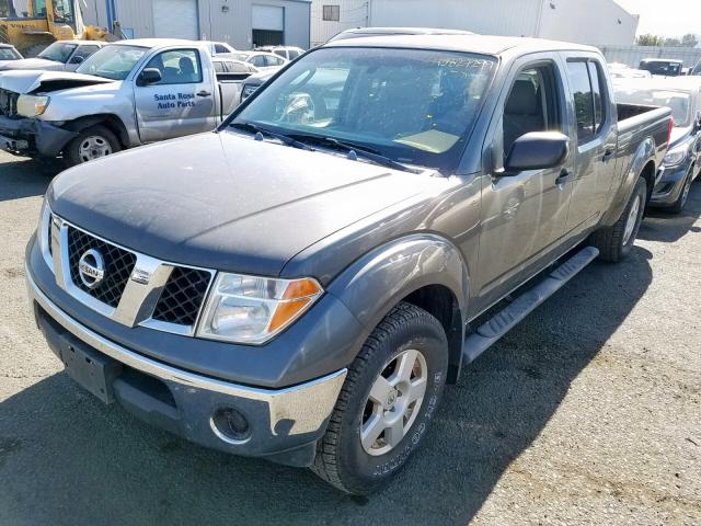 1N6AD09W07C441844 - 2007 NISSAN FRONTIER C CHARCOAL photo 2