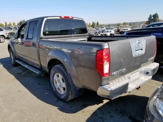 1N6AD09W07C441844 - 2007 NISSAN FRONTIER C CHARCOAL photo 3