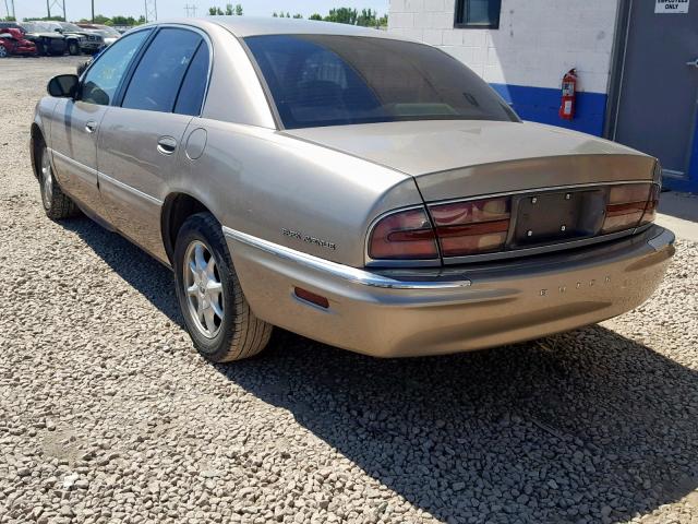 1G4CW52K9Y4214220 - 2000 BUICK PARK AVENU BEIGE photo 3