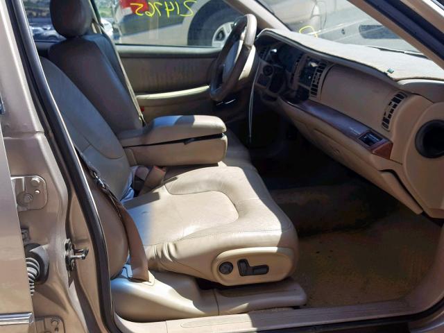 1G4CW52K9Y4214220 - 2000 BUICK PARK AVENU BEIGE photo 5