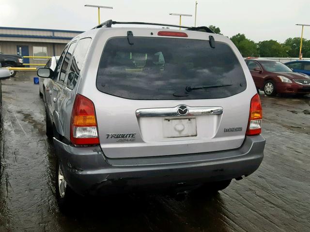 4F2YU09181KM30948 - 2001 MAZDA TRIBUTE LX SILVER photo 3