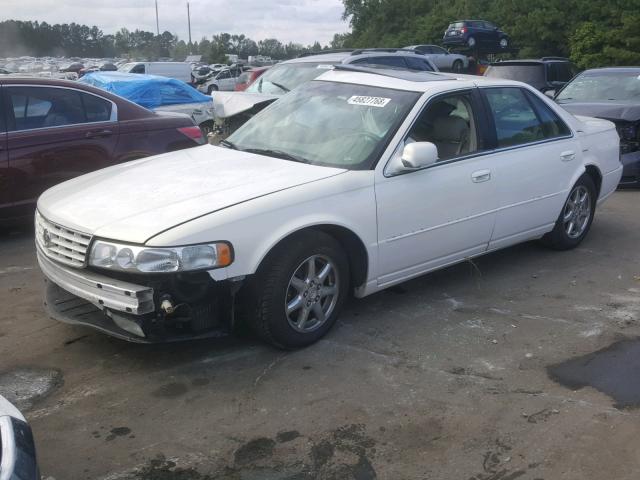 1G6KS54Y34U165249 - 2004 CADILLAC SEVILLE SL WHITE photo 2