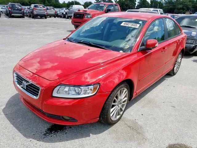 YV1382MS1A2496231 - 2010 VOLVO S40 2.4I RED photo 2