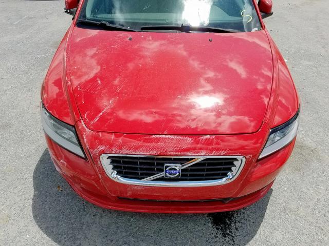 YV1382MS1A2496231 - 2010 VOLVO S40 2.4I RED photo 9