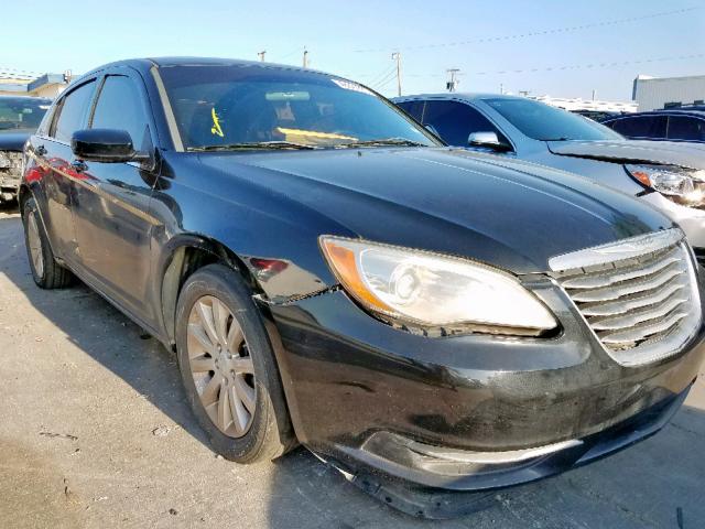 1C3CCBBB7DN553661 - 2013 CHRYSLER 200 TOURIN BLACK photo 1