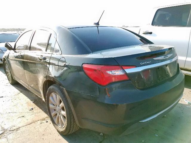 1C3CCBBB7DN553661 - 2013 CHRYSLER 200 TOURIN BLACK photo 3