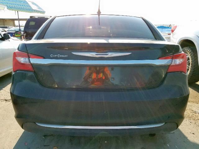 1C3CCBBB7DN553661 - 2013 CHRYSLER 200 TOURIN BLACK photo 9