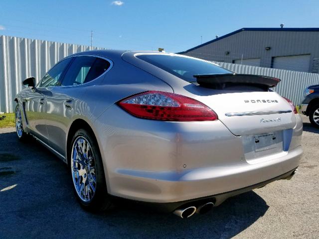 WP0AB2A71BL061185 - 2011 PORSCHE PANAMERA S SILVER photo 3