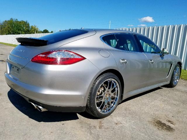 WP0AB2A71BL061185 - 2011 PORSCHE PANAMERA S SILVER photo 4