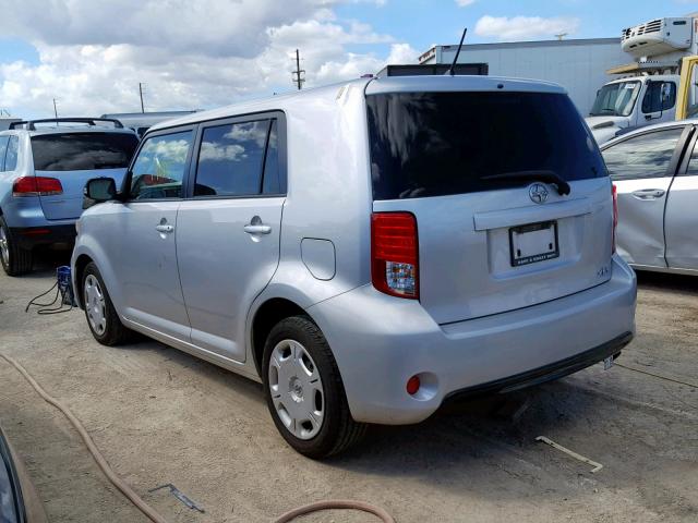 JTLZE4FE7EJ061726 - 2014 TOYOTA SCION XB ვერცხლისფერი ფოტო 3