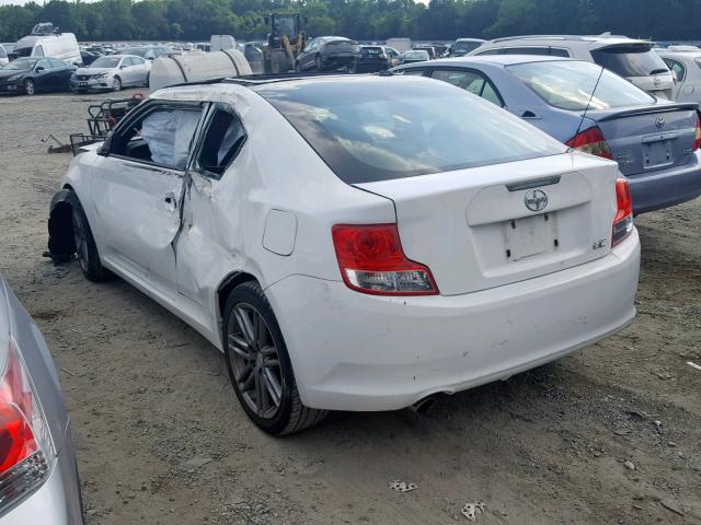 JTKJF5C71C3028569 - 2012 TOYOTA SCION TC თეთრი ფოტო 3