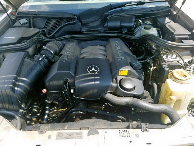 WDBJF65H6XA837262 - 1999 MERCEDES-BENZ E 320 GOLD photo 7