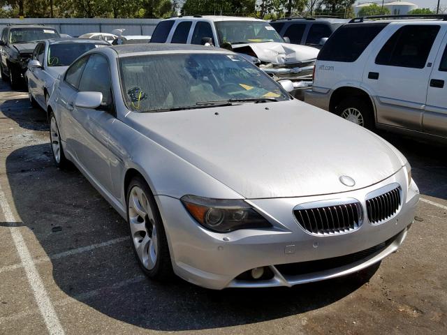 WBAEH73475B192533 - 2005 BMW 645 CI AUT GRAY photo 1