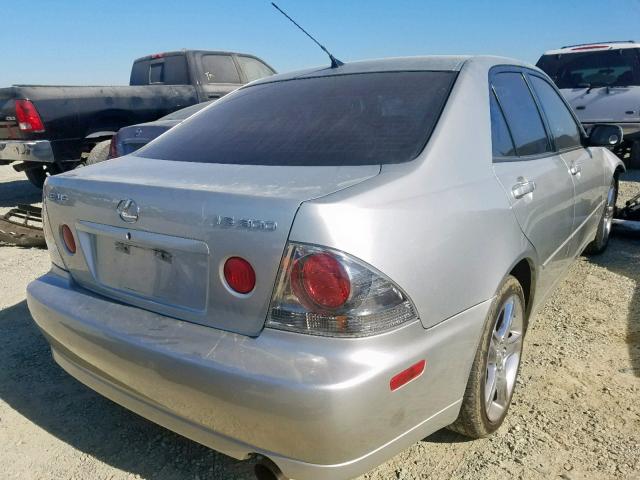 JTHBD182010020113 - 2001 LEXUS IS 300 GRAY photo 4