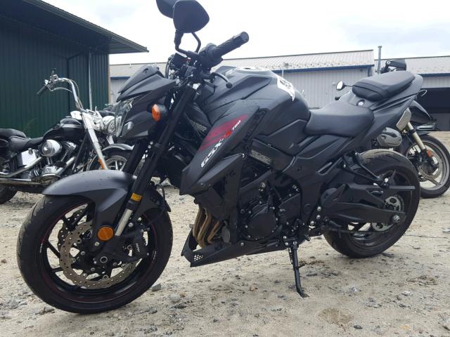 JS1C533D7J2100708 - 2018 SUZUKI GSX-S750 BLACK photo 2