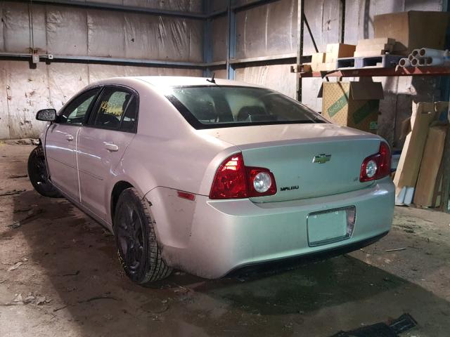 1G1ZG57B89F159021 - 2009 CHEVROLET MALIBU LS 金色 照片 3
