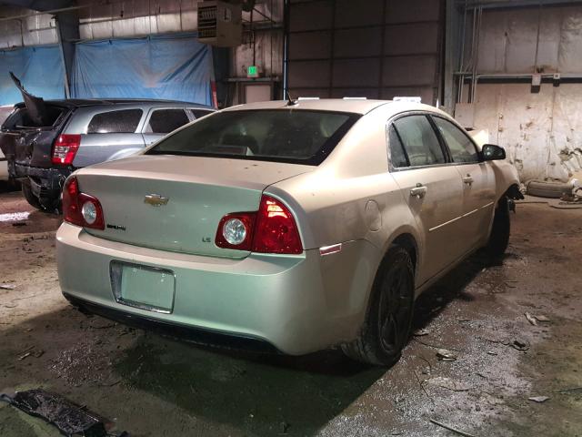 1G1ZG57B89F159021 - 2009 CHEVROLET MALIBU LS 金色 照片 4