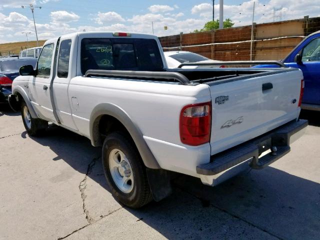 1FTZR15E91PA86800 - 2001 FORD RANGER SUP WHITE photo 3