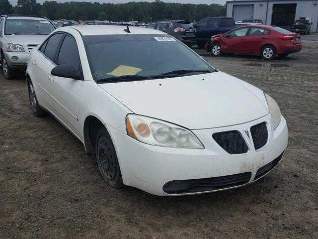 1G2ZH57N384211507 - 2008 PONTIAC G6 GT WHITE photo 1