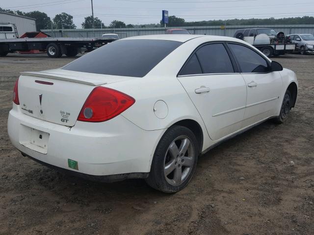 1G2ZH57N384211507 - 2008 PONTIAC G6 GT WHITE photo 4