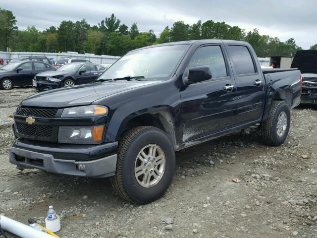 1GCJTCDE0A8125599 - 2010 CHEVROLET COLORADO L BLACK photo 2