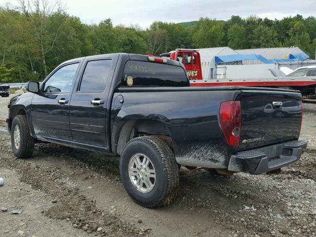 1GCJTCDE0A8125599 - 2010 CHEVROLET COLORADO L BLACK photo 3