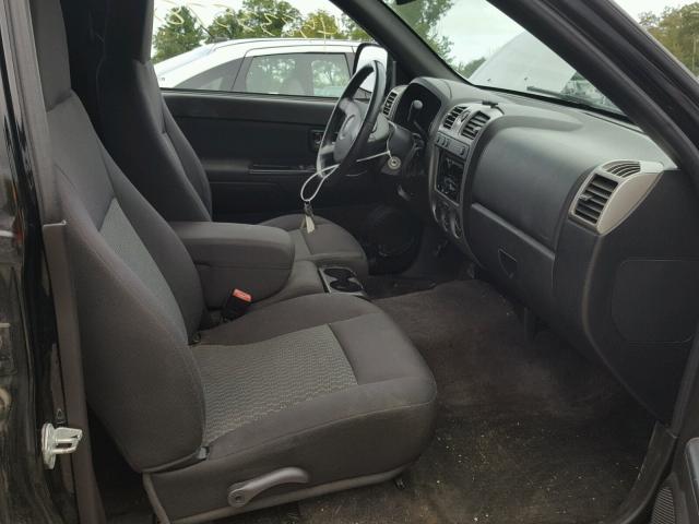 1GCJTCDE0A8125599 - 2010 CHEVROLET COLORADO L BLACK photo 5