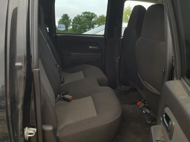 1GCJTCDE0A8125599 - 2010 CHEVROLET COLORADO L BLACK photo 6