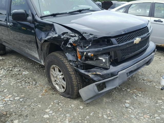 1GCJTCDE0A8125599 - 2010 CHEVROLET COLORADO L BLACK photo 9