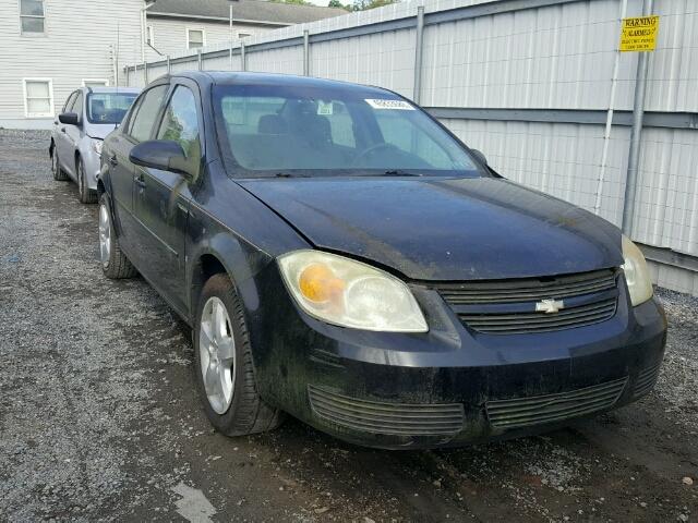 1G1AL55F977344670 - 2007 CHEVROLET COBALT LT BLACK photo 1