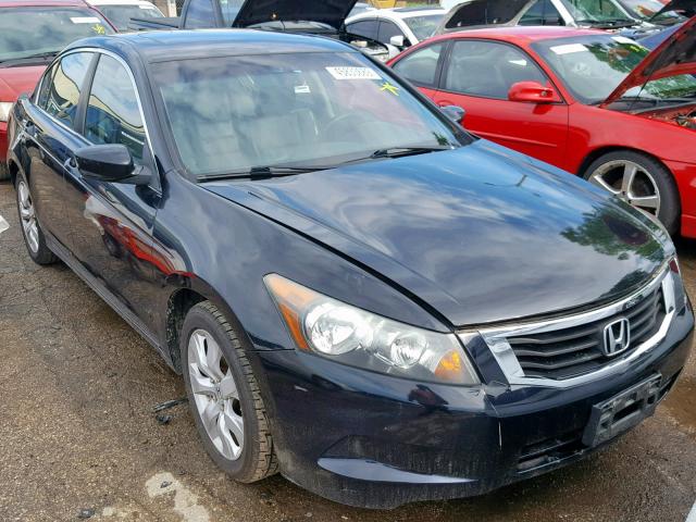 1HGCP26878A092703 - 2008 HONDA ACCORD EXL BLACK photo 1