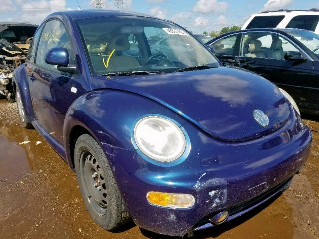 3VWCA21C9YM487767 - 2000 VOLKSWAGEN NEW BEETLE Mavi foto 1