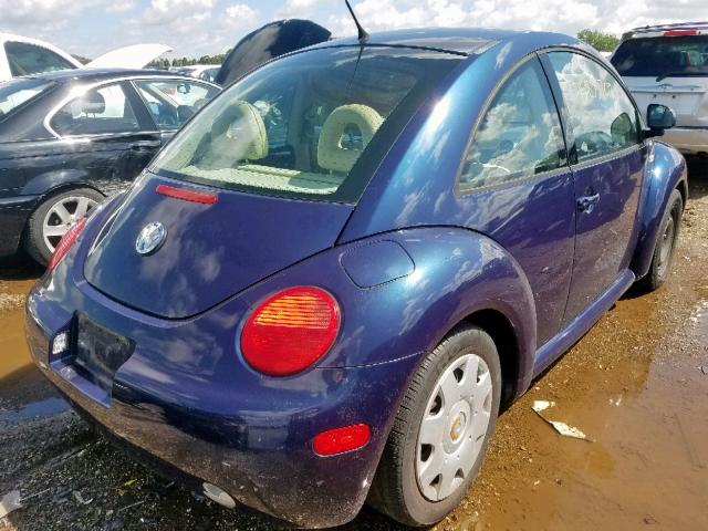 3VWCA21C9YM487767 - 2000 VOLKSWAGEN NEW BEETLE Mavi foto 4