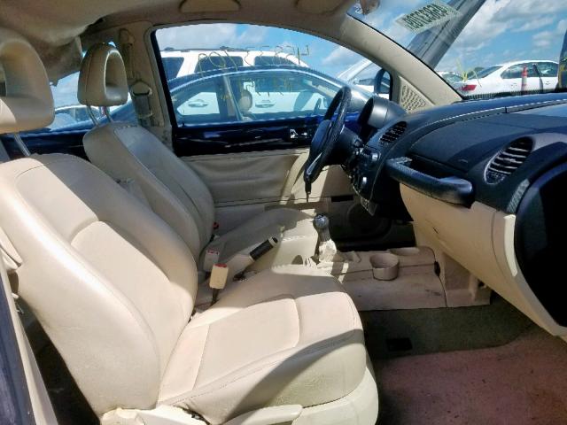 3VWCA21C9YM487767 - 2000 VOLKSWAGEN NEW BEETLE Mavi foto 5