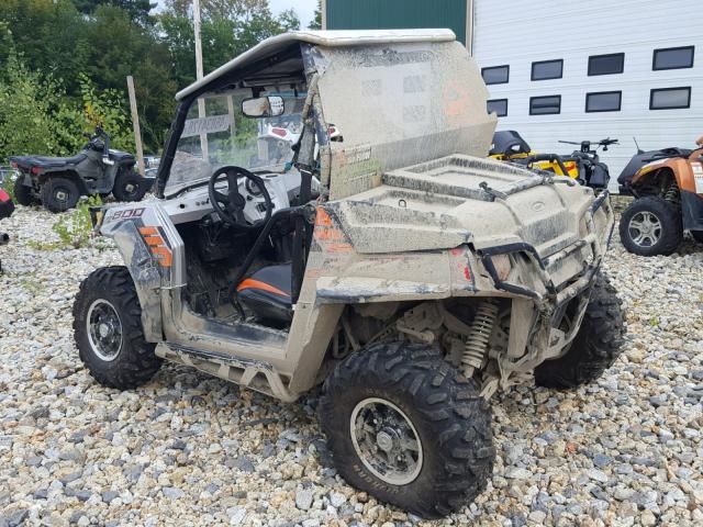 4XAVE7EA6EF354733 - 2014 POLARIS RZR 800 S SILVER photo 3