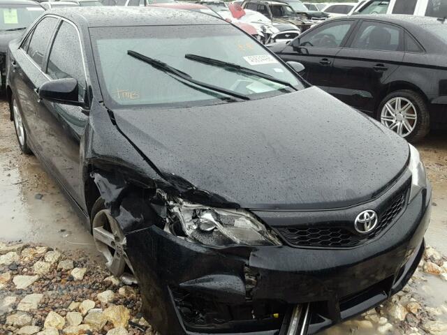 4T1BF1FK4EU752219 - 2014 TOYOTA CAMRY L BLACK photo 1