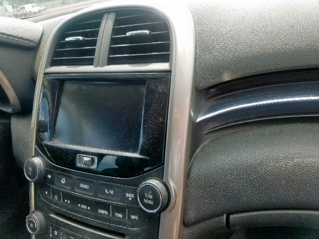 1G11C5SLXFF183471 - 2015 CHEVROLET MALIBU 1LT BLACK photo 9