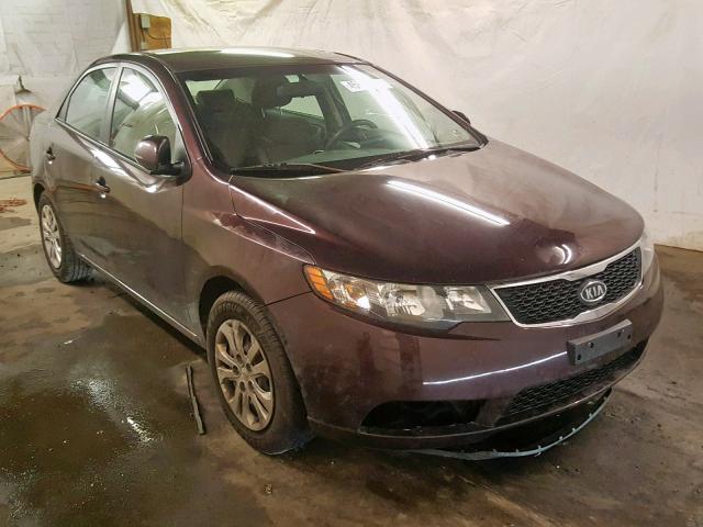 KNAFU4A28B5387969 - 2011 KIA FORTE EX PURPLE photo 1