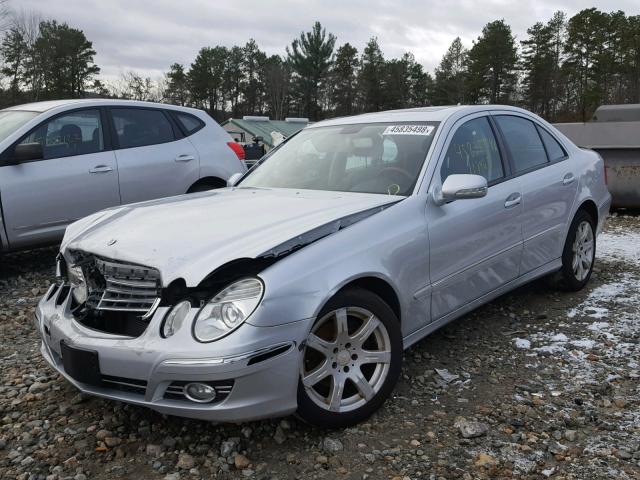 WDBUF87X28B345501 - 2008 MERCEDES-BENZ E 350 4MAT SILVER photo 2