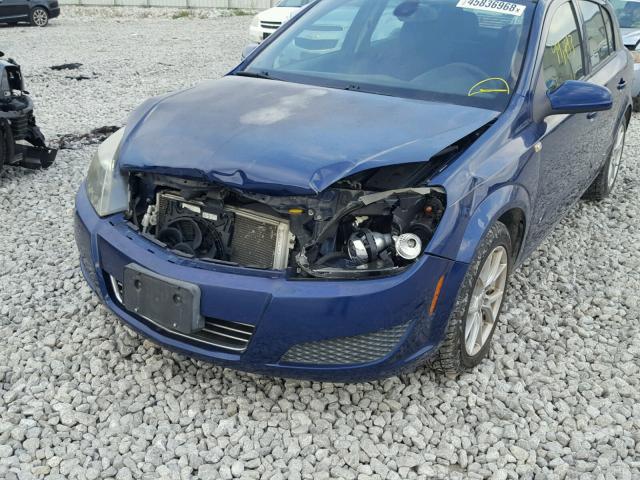 W08AR671285124080 - 2008 SATURN ASTRA XE BLUE photo 9