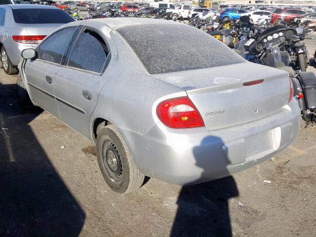 1B3ES26C63D109428 - 2002 DODGE NEON ES SILVER photo 3