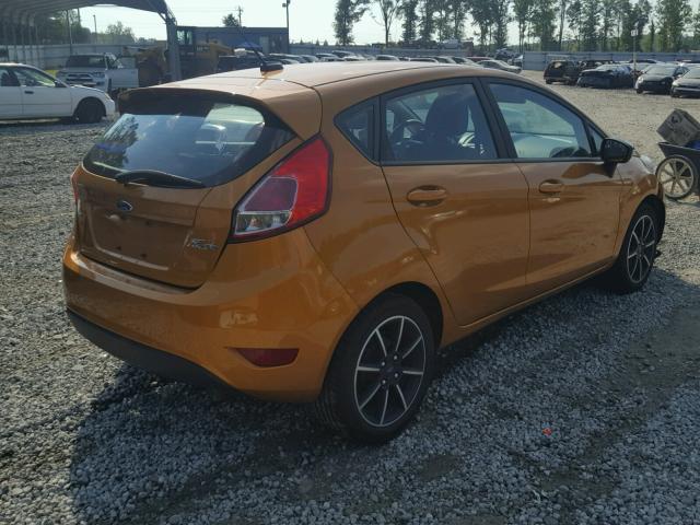 3FADP4EJ8GM182694 - 2016 FORD FIESTA SE GOLD photo 4